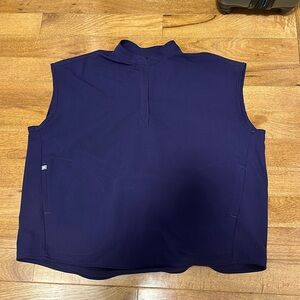 Figs “Rafaela” oversized scrub top (limited edition shade Purple Jam)